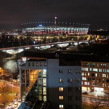 Apartment River Front, Great View From 14Th Floor, Next To Pge Narodowy Stadium, Torwar - By Warsawskyline Apartments ภายนอก รูปภาพ