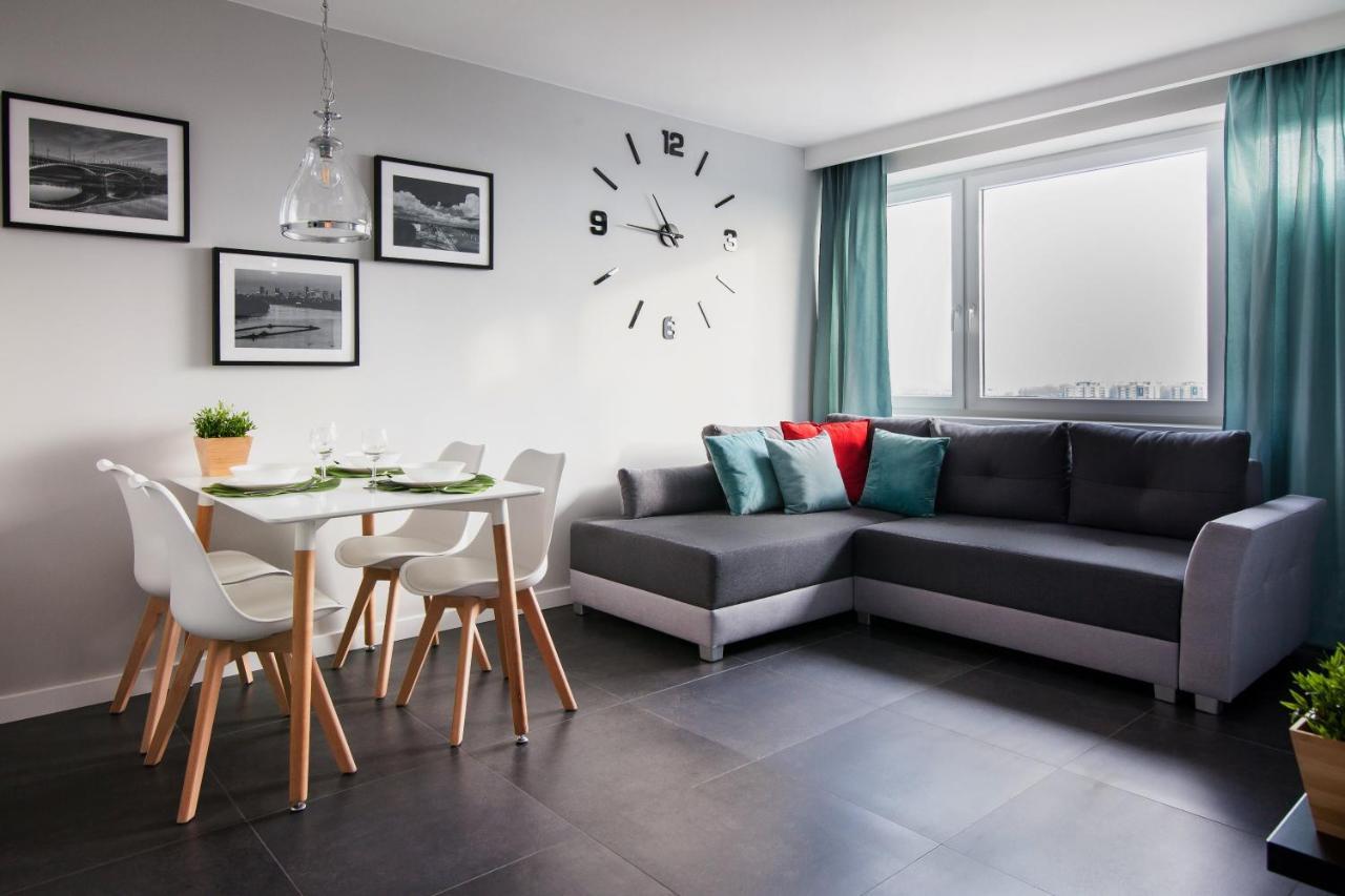 Apartment River Front, Great View From 14Th Floor, Next To Pge Narodowy Stadium, Torwar - By Warsawskyline Apartments ภายนอก รูปภาพ