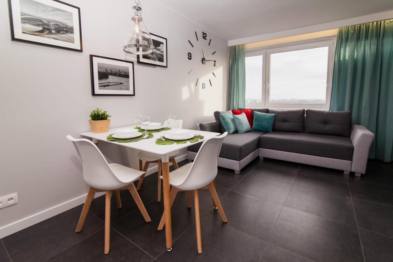 Apartment River Front, Great View From 14Th Floor, Next To Pge Narodowy Stadium, Torwar - By Warsawskyline Apartments ภายนอก รูปภาพ