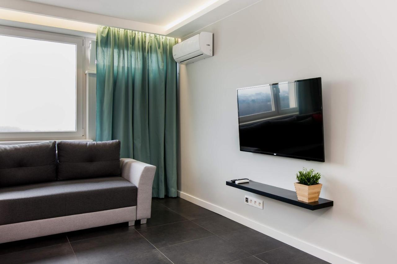Apartment River Front, Great View From 14Th Floor, Next To Pge Narodowy Stadium, Torwar - By Warsawskyline Apartments ภายนอก รูปภาพ
